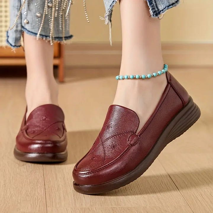 Clotilde® - Mocasines Ortopédicos de Piel⏐Edición Premium