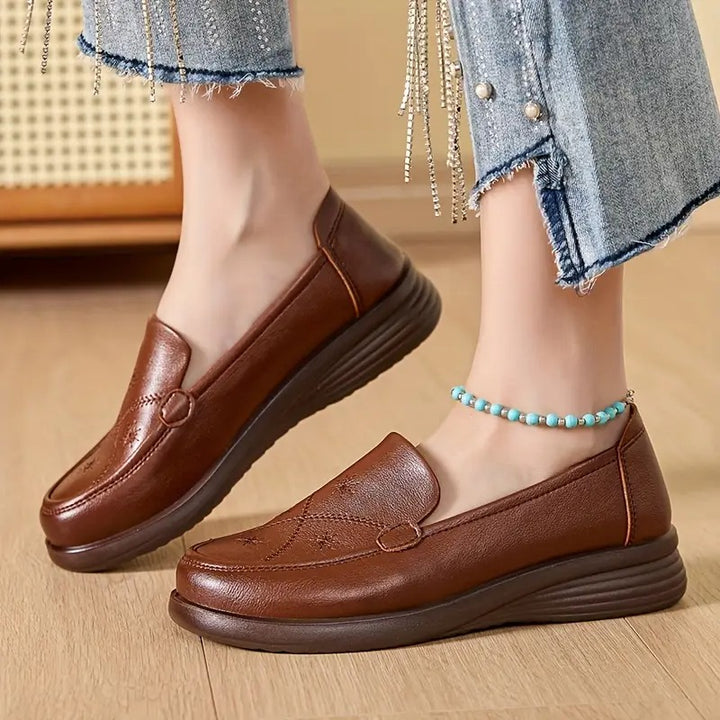 Clotilde® - Mocasines Ortopédicos de Piel⏐Edición Premium