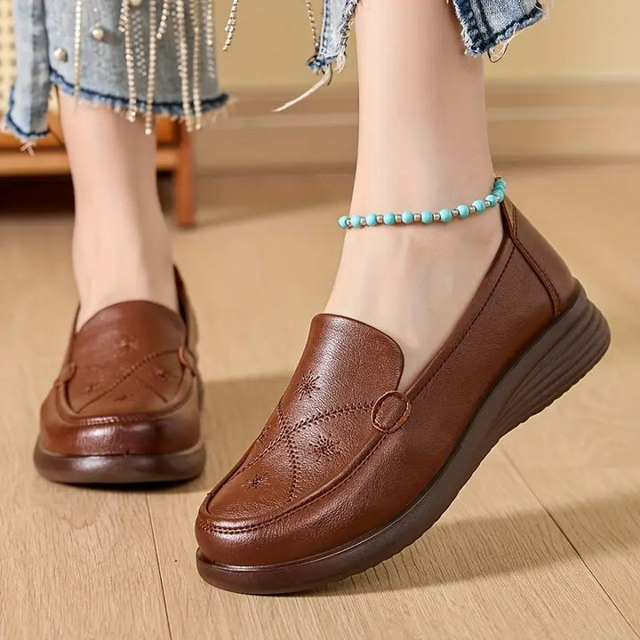 Clotilde® - Mocasines Ortopédicos de Piel⏐Edición Premium