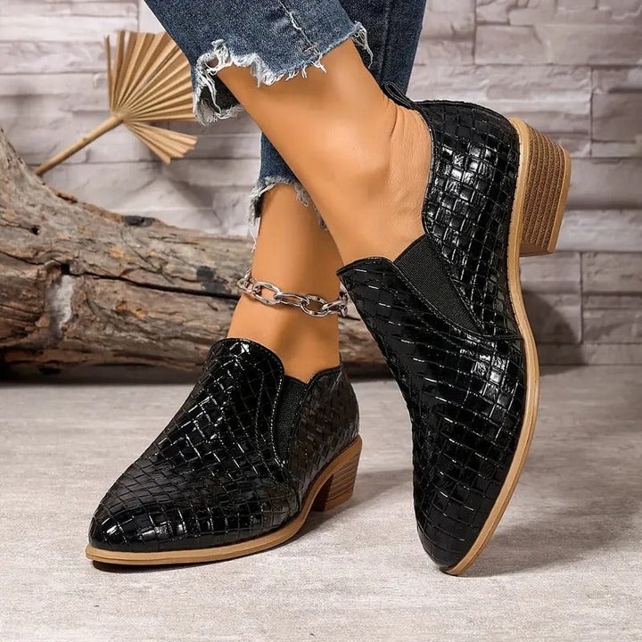 Alexandra® - Zapatos ortopédicos Oxford de Cuero ⏐Edición Premium