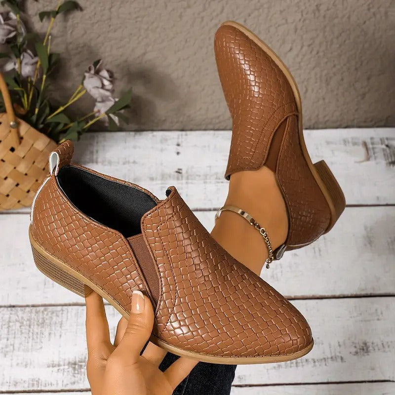 Alexandra® - Zapatos ortopédicos Oxford de Cuero ⏐Edición Premium