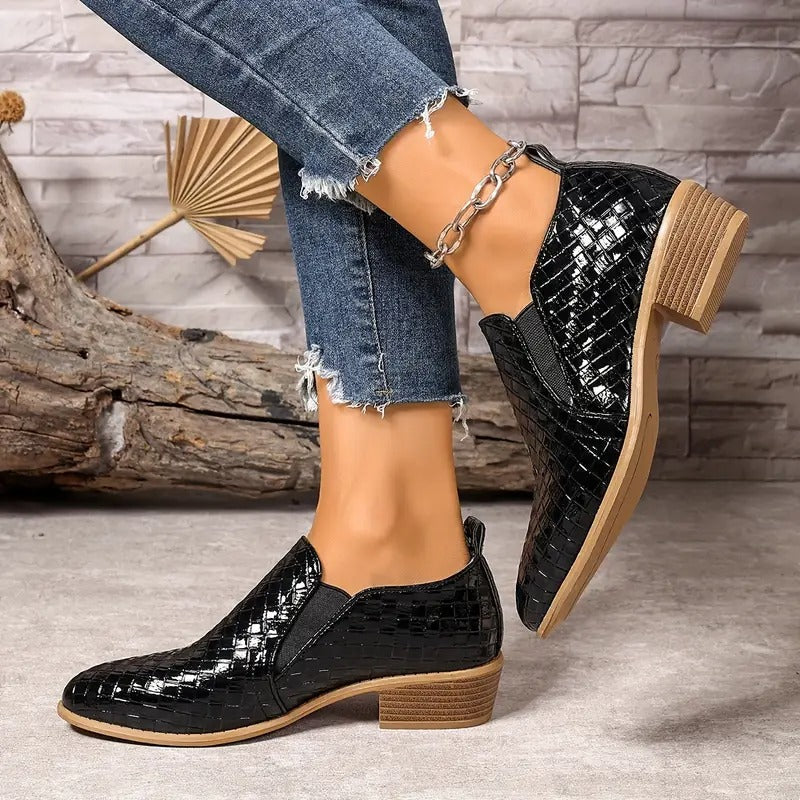 Alexandra® - Zapatos ortopédicos Oxford de Cuero ⏐Edición Premium