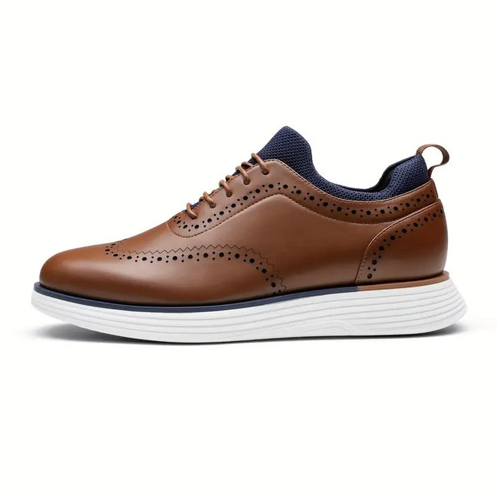 Enzo® - Zapatos Ortopédicos de Piel Estilo Oxford⏐Edición Premium