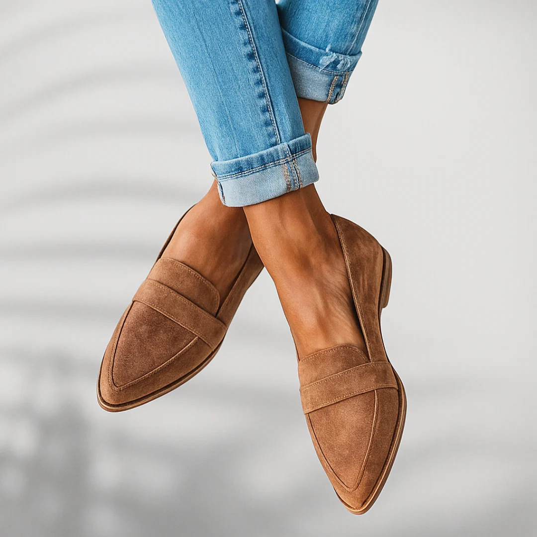 Rosa® - Mocasines Ortopédicos de Piel⏐Edición Premium